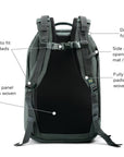 Steady 26L Travel Diaper Backpack
