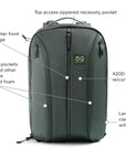 Steady 26L Travel Diaper Backpack