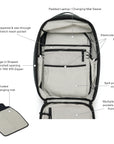 Steady 26L Travel Diaper Backpack