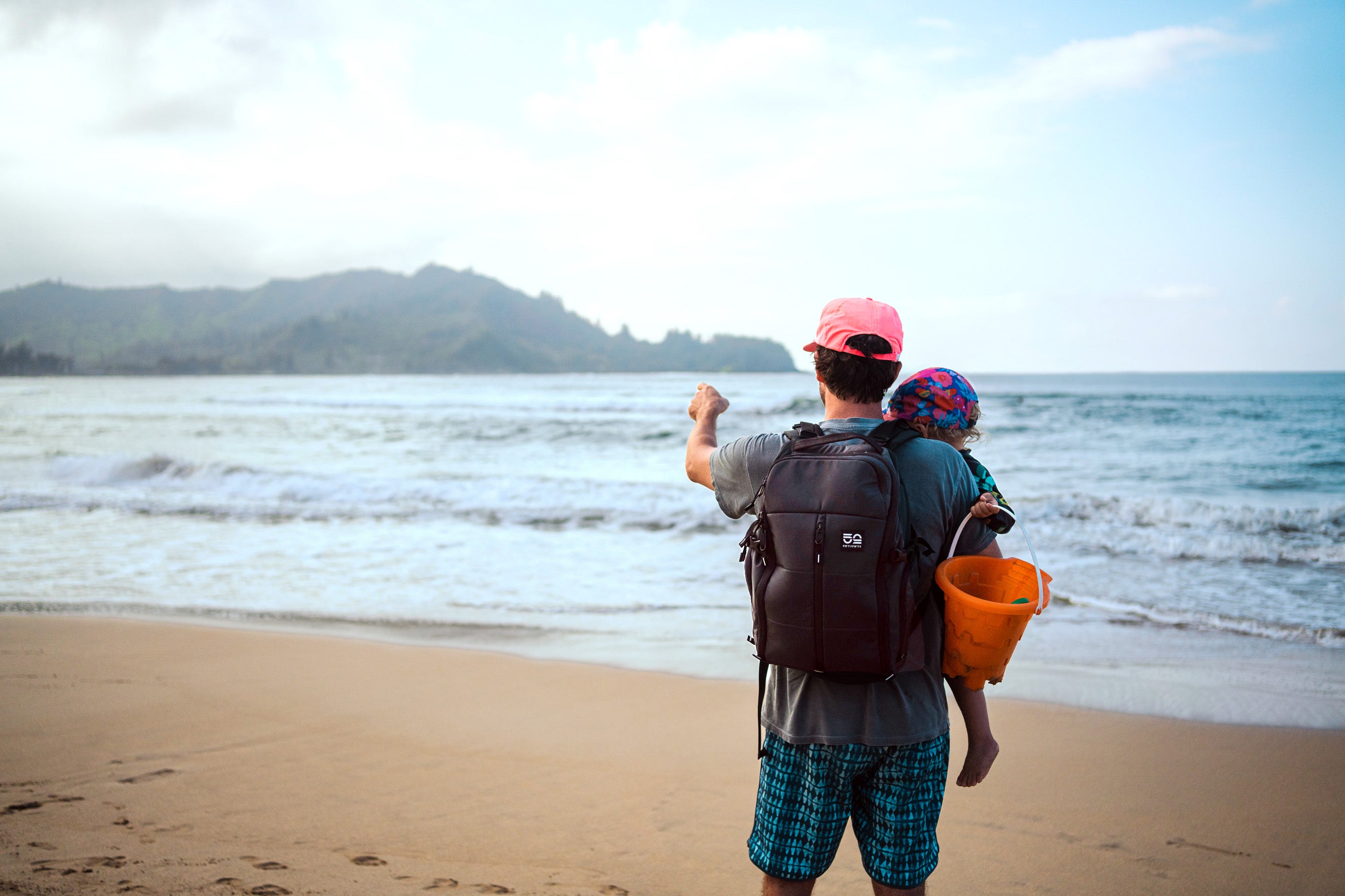 FiftyFiftyGear-best-diaper-backpack-for-dads-edc-travel-bag-parenting-gear-beach-holiday